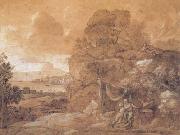 Claude Lorrain Acis and Galatea (mk17) painting